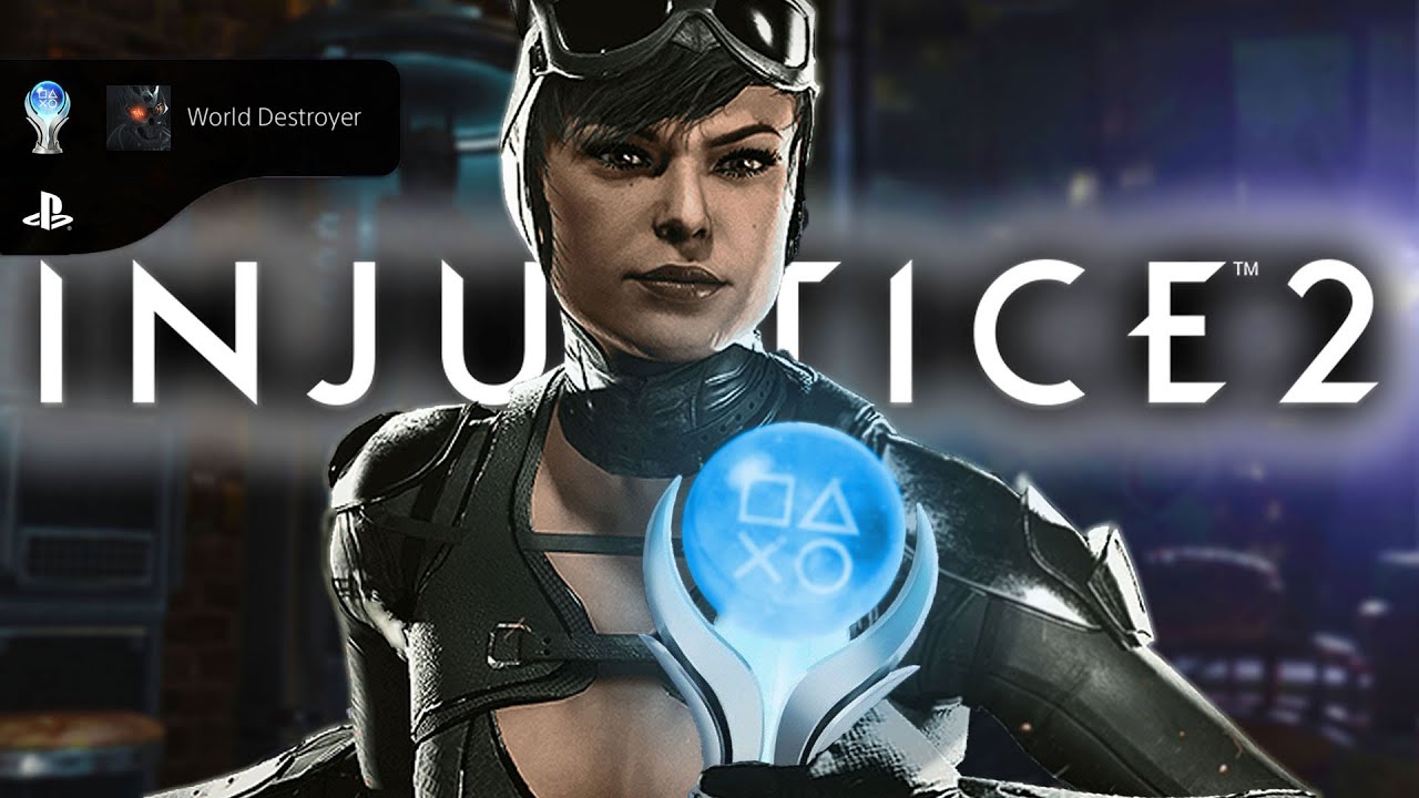 На получение платинового трофея INJUSTICE 2 у меня ушло +330 часов!!!
