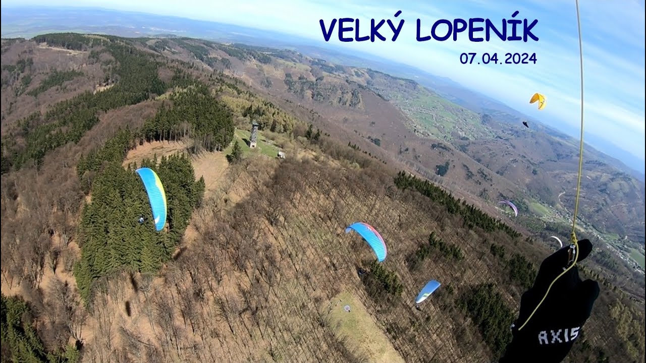 Velký Lopeník, 07 04 2024, jarní vítr