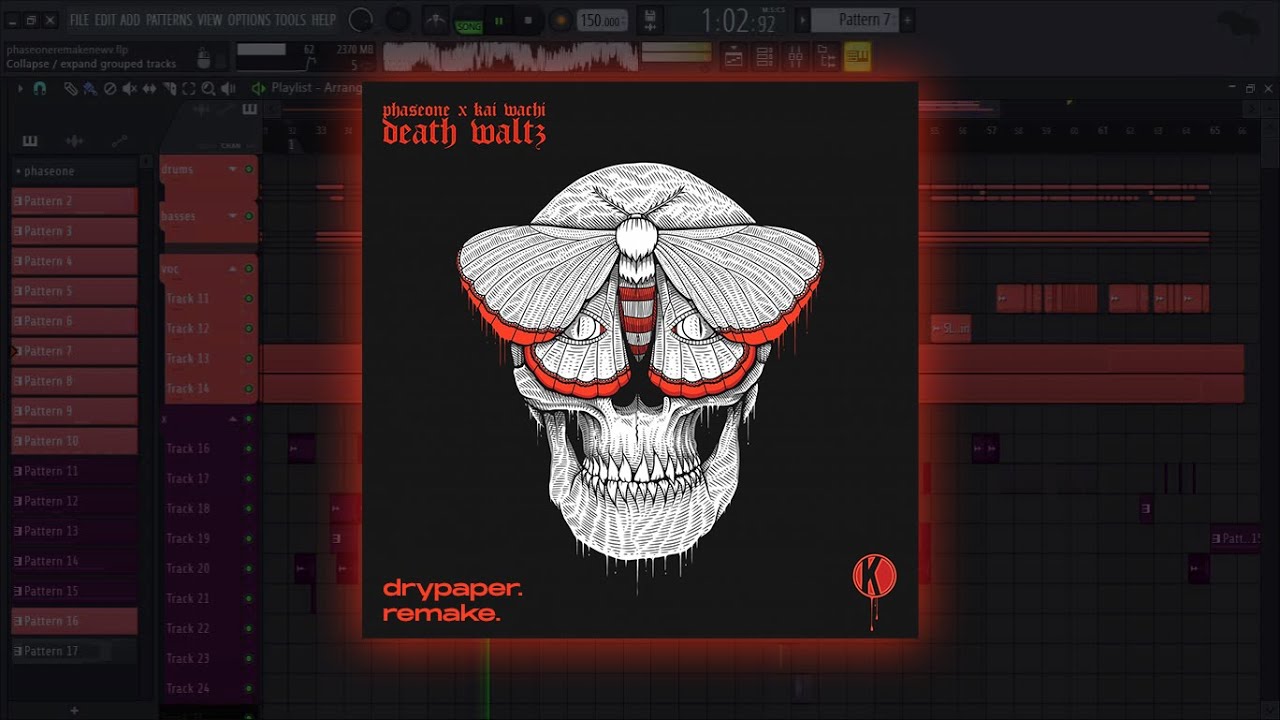 PhaseOne & Kai Wachi - Death Waltz [DRYPAPER Remake + FLP]