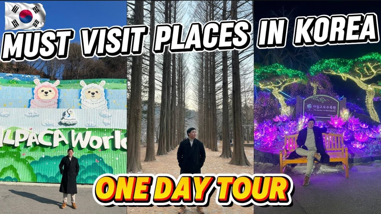 Must Visit Places in Korea 2026 🇰🇷 | Ultimate One Day Tour