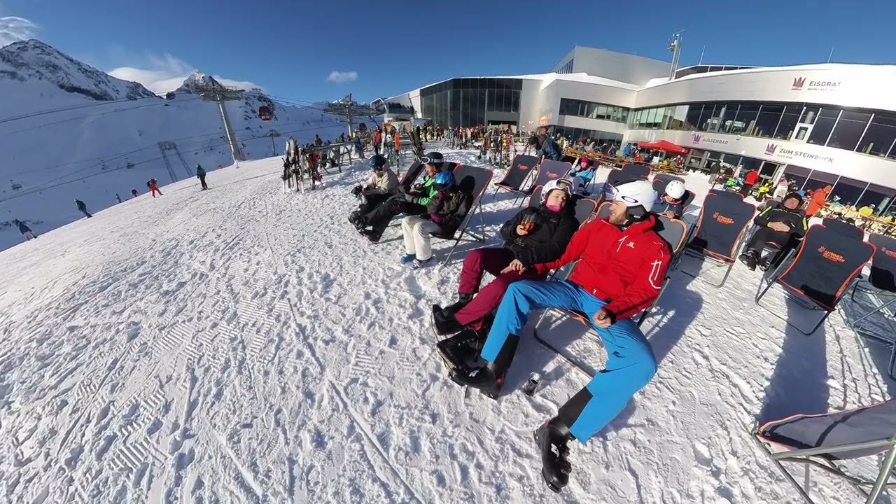 Stubaier Gletscher skiing - December 2023