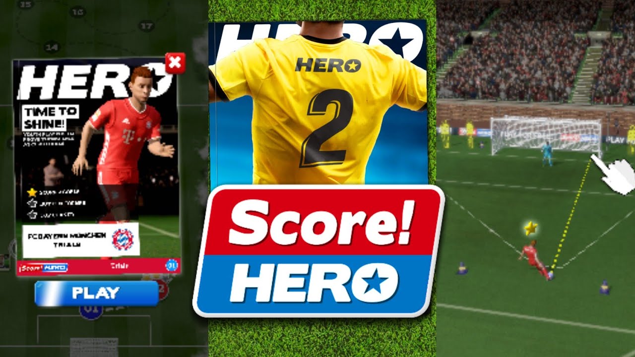 saiu o SCORE! HERO 2 licenciado e com várias ligas