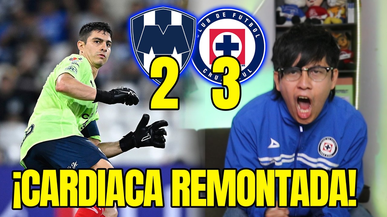 &iexcl;SIN PORTERO! Reacciones Monterrey 2-3 Cruz Azul | CHAMPIONS CUP 2026