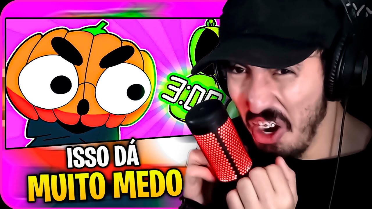 VÍDEOS DE 3 DA MANHÃ ACABARAM COM O HALLOWEEN - GEMAPLYS | Leozin React