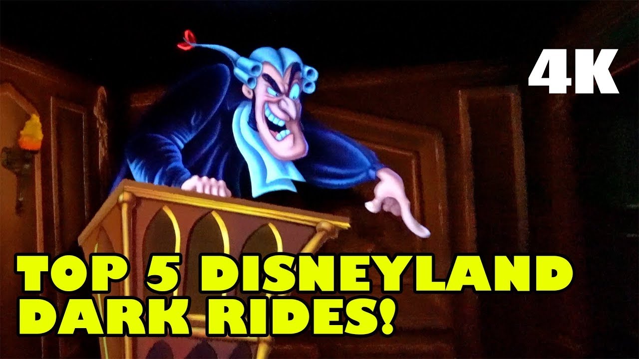 Top 5 Disneyland Fantasyland Dark Rides! 4K Onride POV Low Light Camera
