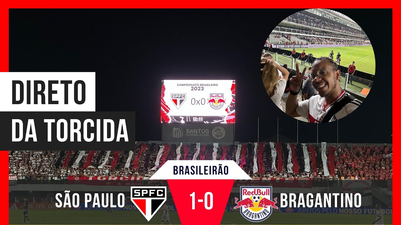 SÃO PAULO 1 X 0 BRAGANTINO | VILA BELMIRO | VLOG 4K