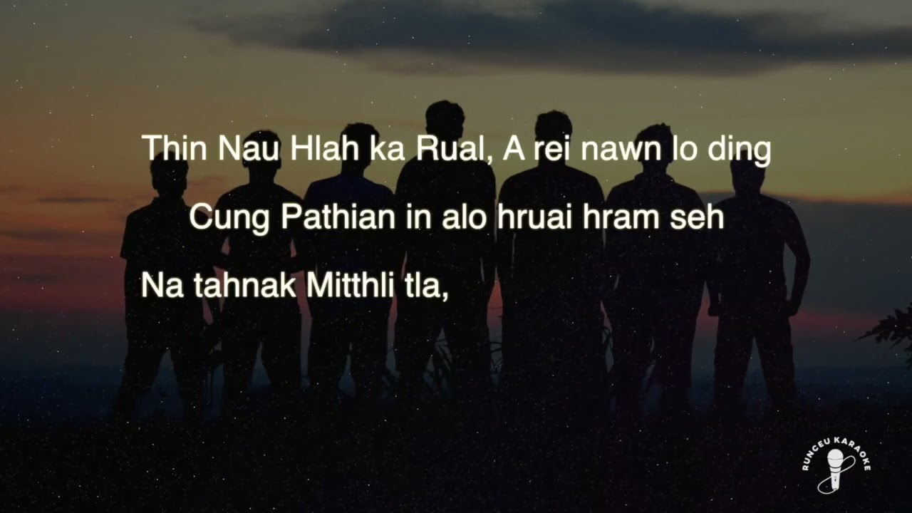 Nikhat Khat ah Cun  - (Karaoke)  KUNRIRAK