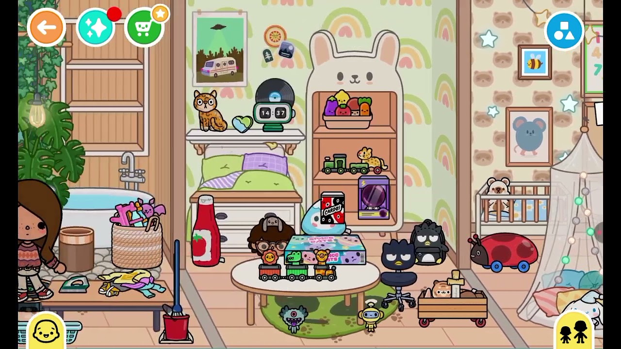 Poranna rutyna rodzinki 💖💖💖#tocaboca 