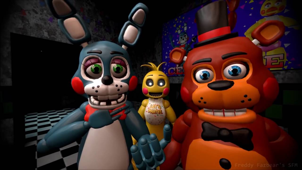 REUPLOAD!! [SFM FNAF] Survive The Night By Mando Pony
