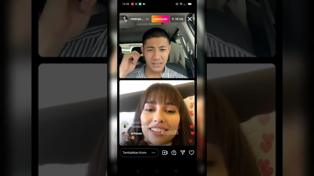 LIVE Instagram Meerqeen with Anna Jobling, pemain series Malaysia Melur untuk Firdaus