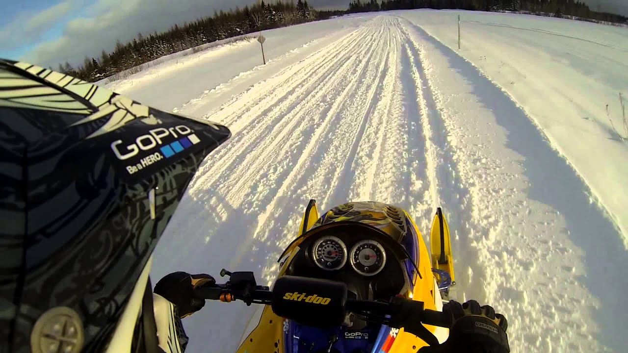 MXZ X RS 800 New Mods  First 2013 Test Ride !