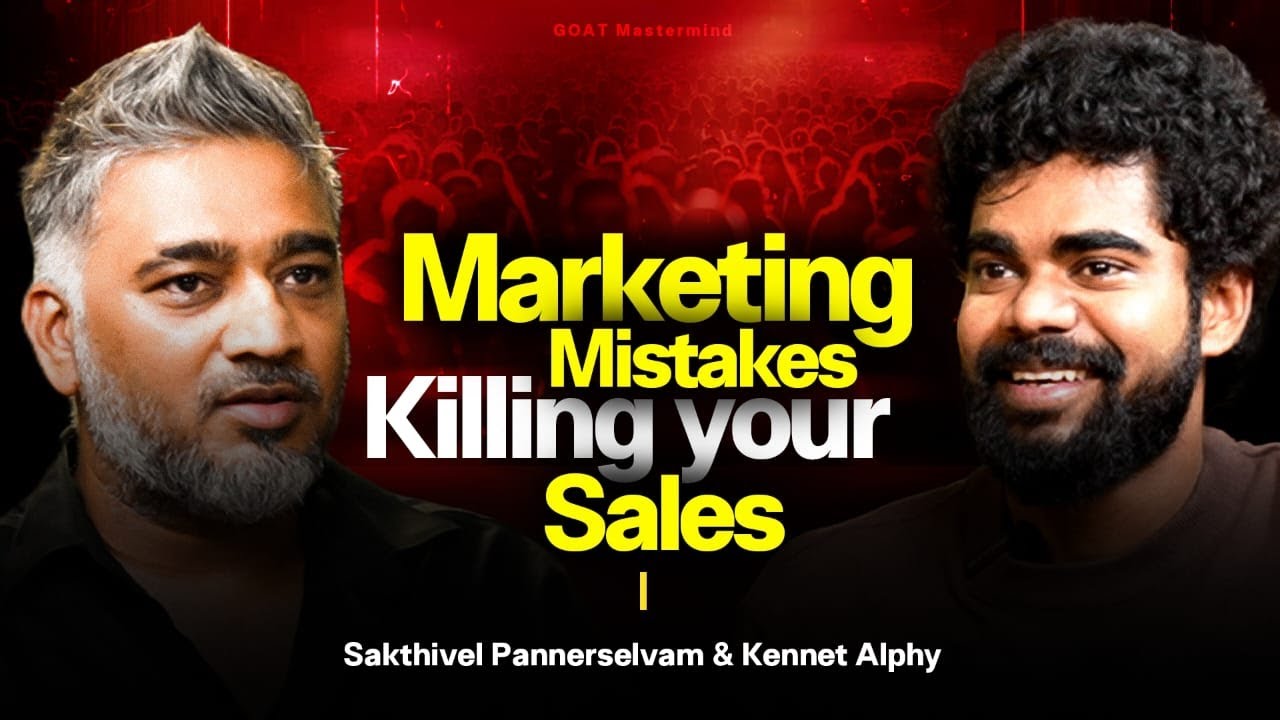 This Is How Real Entrepreneurs Grow FAST! |  Sakthivel Pannerselvam X Kennet Alphy | GOAT Mastermind
