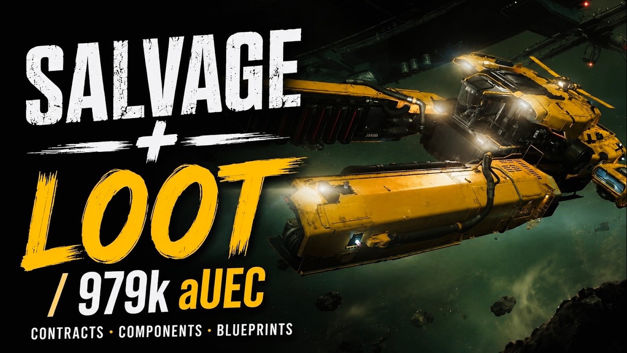 Most Players Ignore These Salvage Missions - Star Citizen 4.8