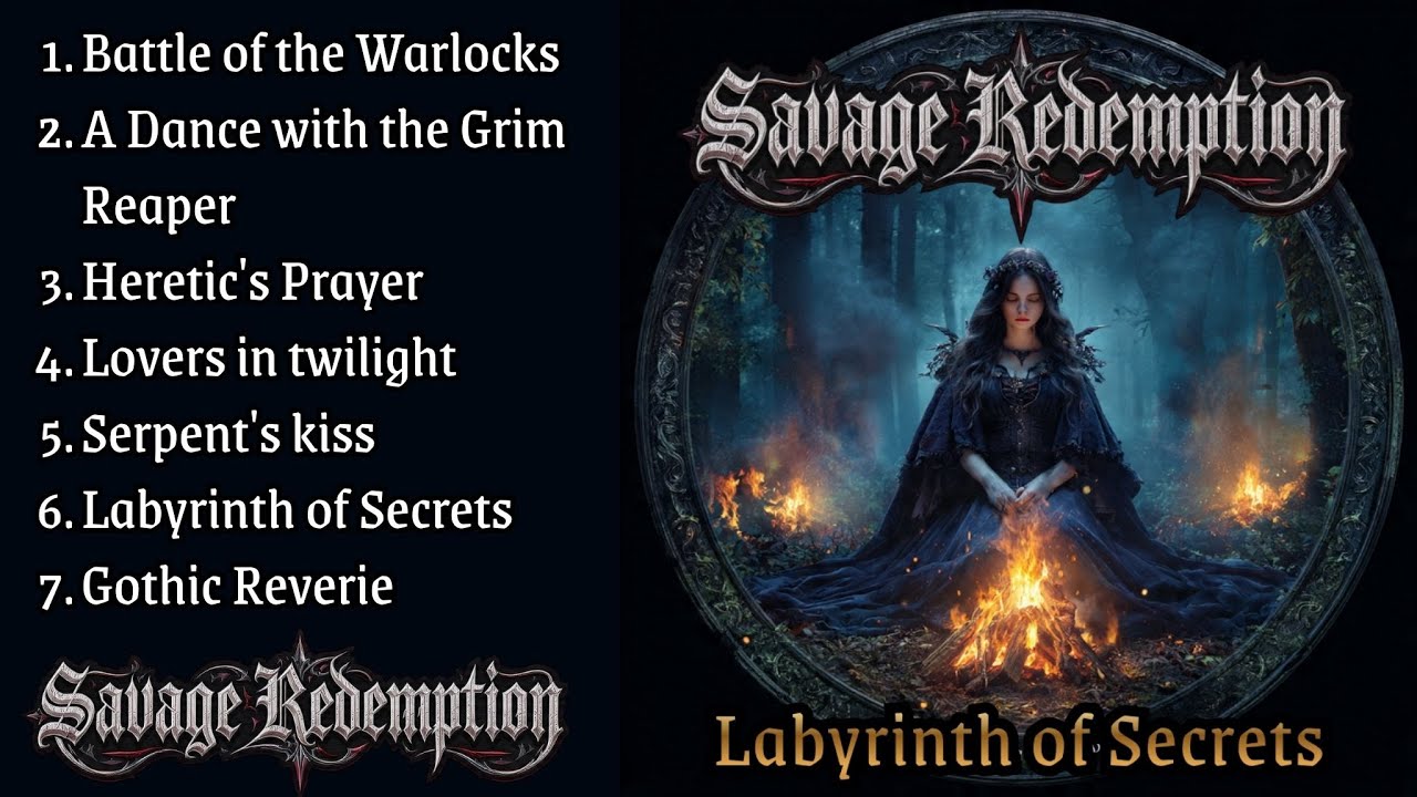 Labyrinth Of Secrets, Savage Redemption [FULL ALBUM] #powermetal #heavymetal #metal #symphonic