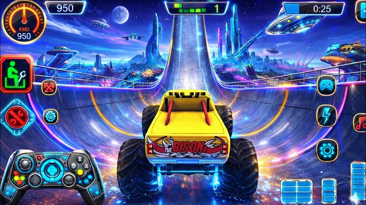 Monster Truck Game 🚛💥 | Crazy Stunts & Mega Ramp Challenge | Ultimate Truck