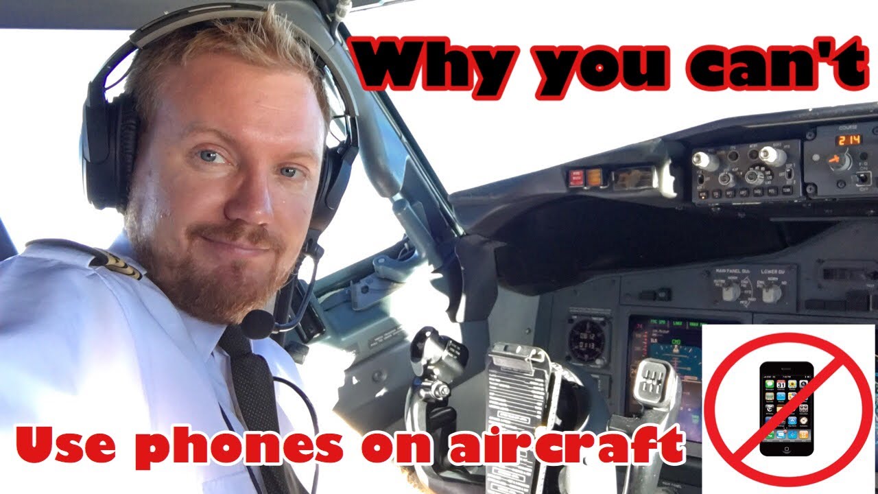 Why you can't use phones on aircraft