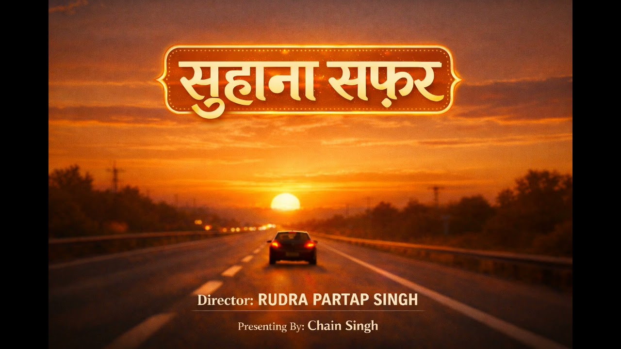 सुहाना सफ़र | Evening Drive Song 2026 | Relaxing Travel Hindi Song | Long Drive Special