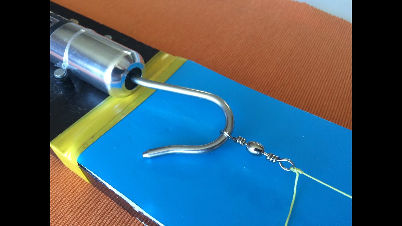 Fishing Knot Tensile Test Rig - with 3D Animation