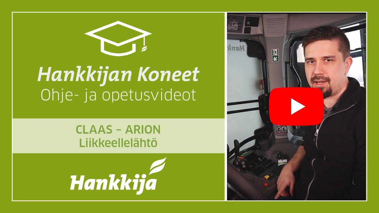 ARION &ndash; liikkeellel&auml;ht&ouml; | CLAAS | Opetusvideot