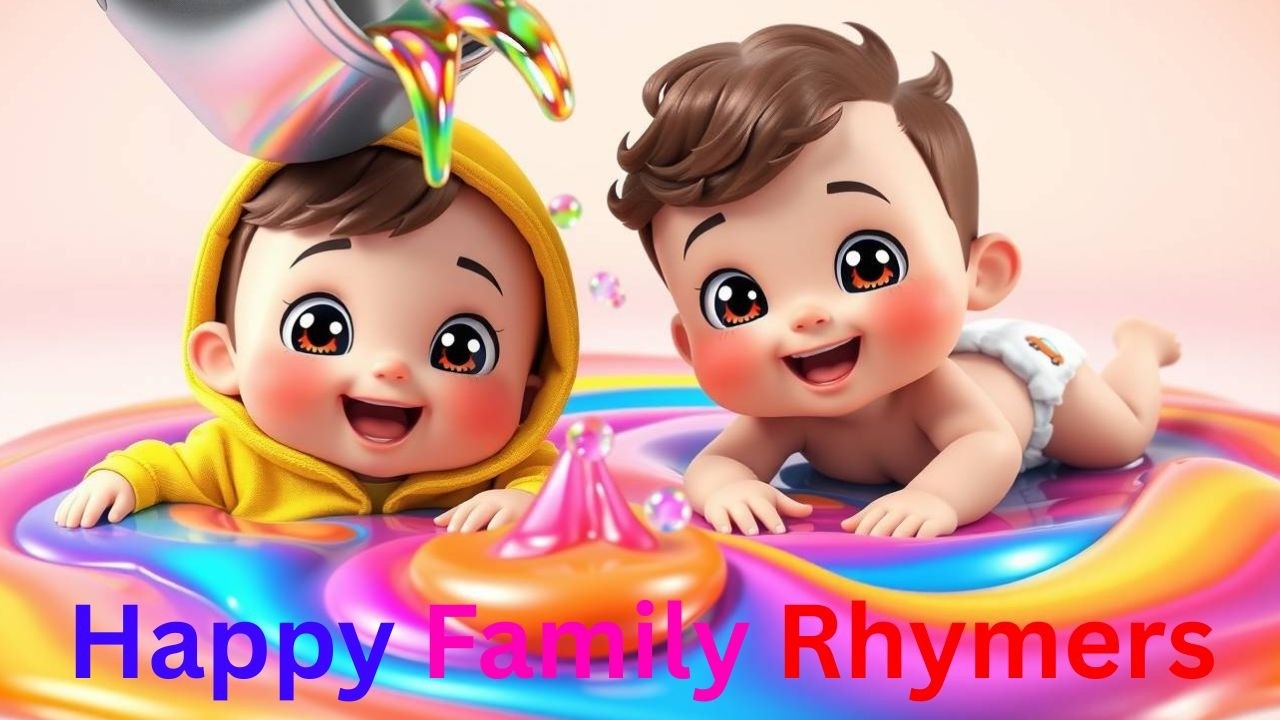Slime Adventure 🟢 | Learn Good Habits & Colors | Fun Nursery Rhymes for Kids