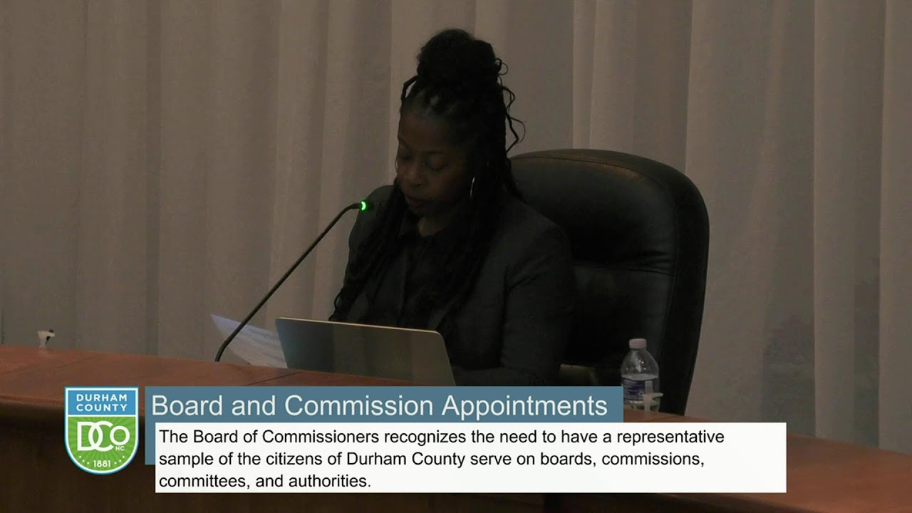 Durham BOCC Regular Session February 9, 2026