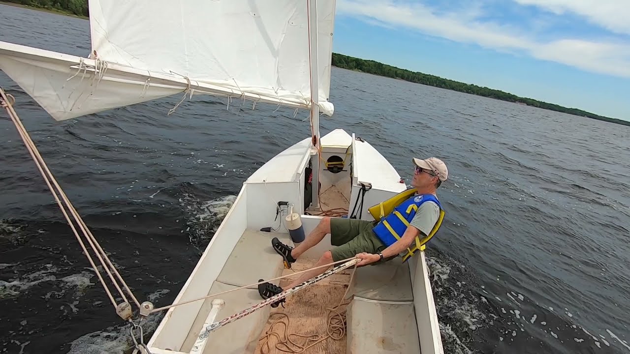 Sailing a Jim Michalak designed Frolic2
