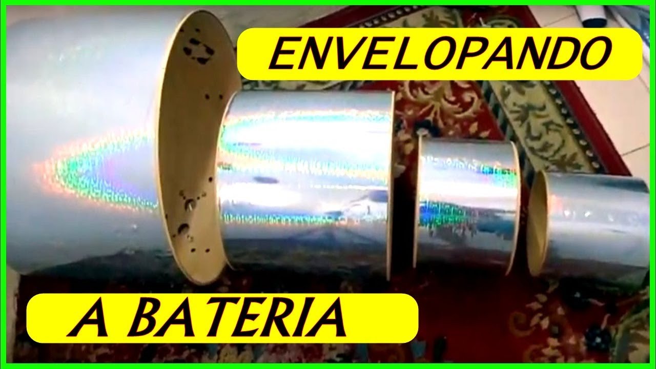como envelopar a bateria.Envelopamento passo-a-passo da minha bateria 2019
