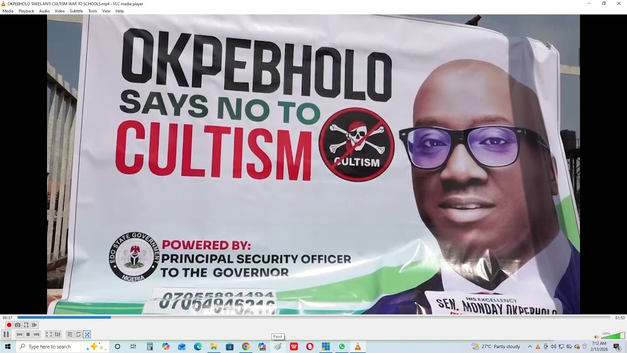 NTA BENIN MAIN NEWS AT 7PM,  WEDNESDAY 11TH FEB., 2026.