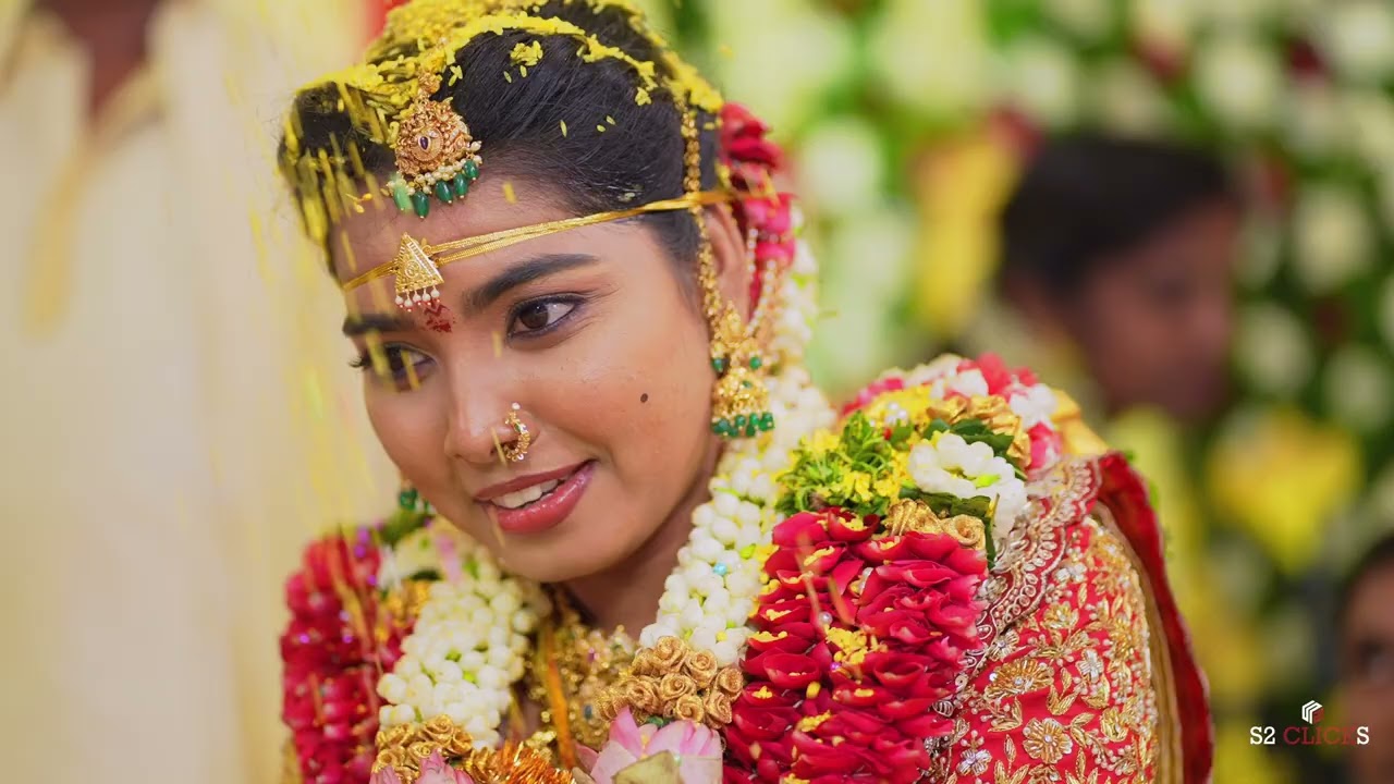 Candid Video Wedding Teaser 4K // Praveen Kumar + Anuradha // S2Clikcs Photography Hyderabad
