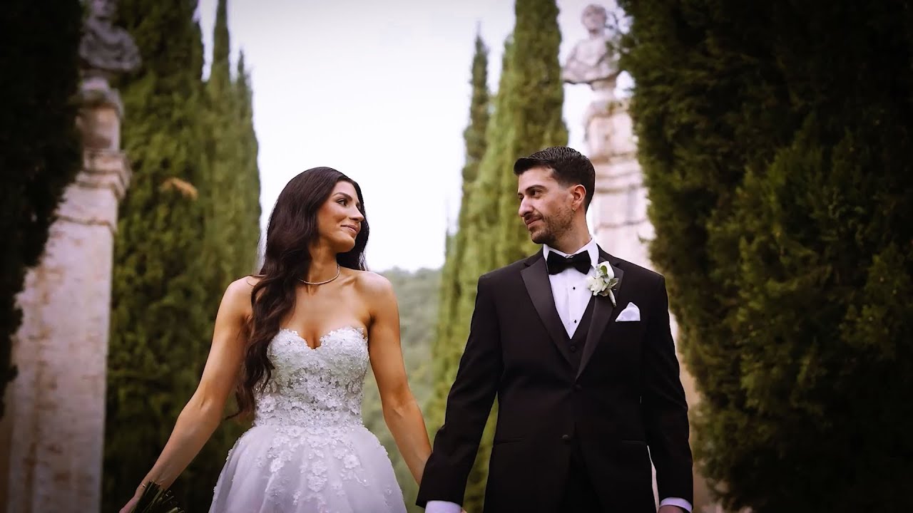 Wedding in Siena, Tuscany / Villa Cetinale (with drone)