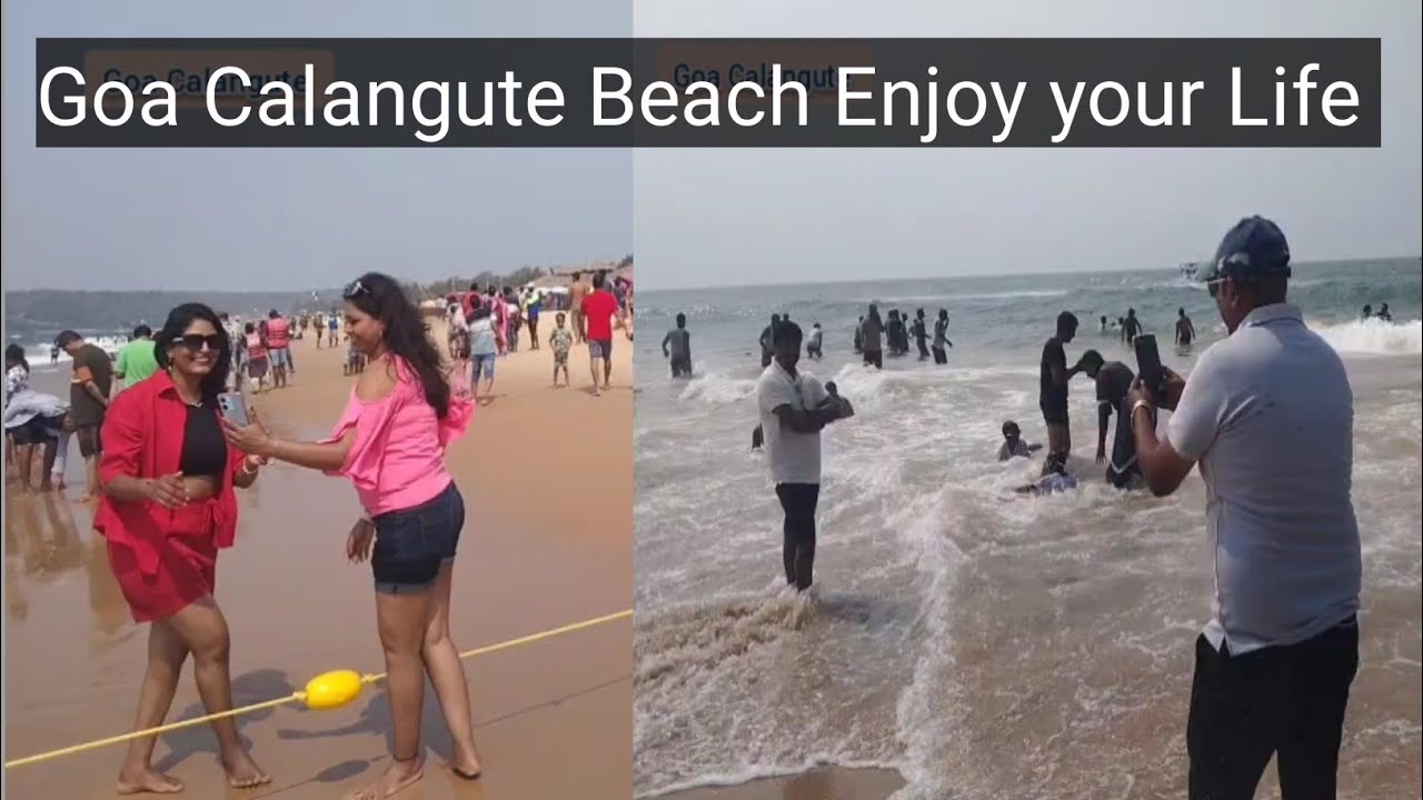 Goa Calangute Beach/ Enjoy your Life... 