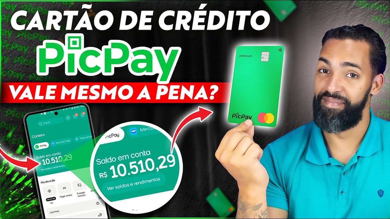 Cart&atilde;o de Credito PICPAY como Conseguir ? QUAL O LIMITE ? APROVA NEGATIVADOS ? &Eacute; UM BOM NEGOCIO ?