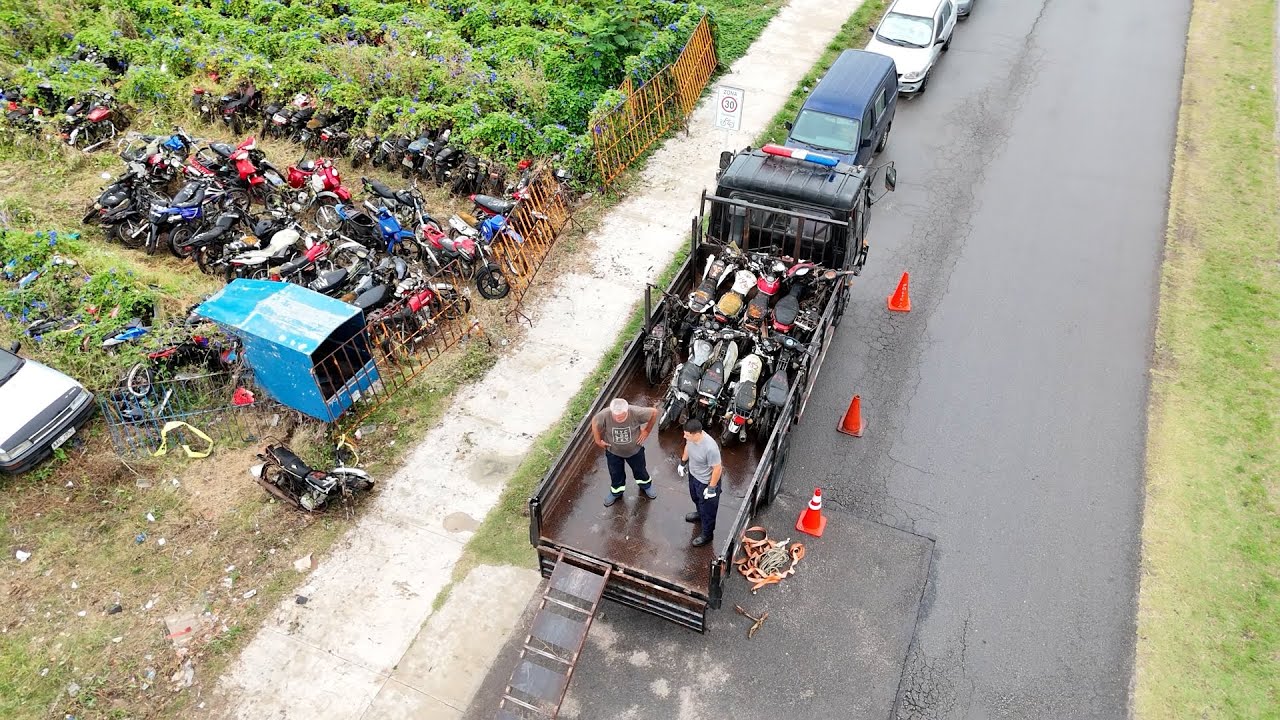 Proceso del Ministerio del Interior para la gesti&oacute;n de motocicletas incautadas