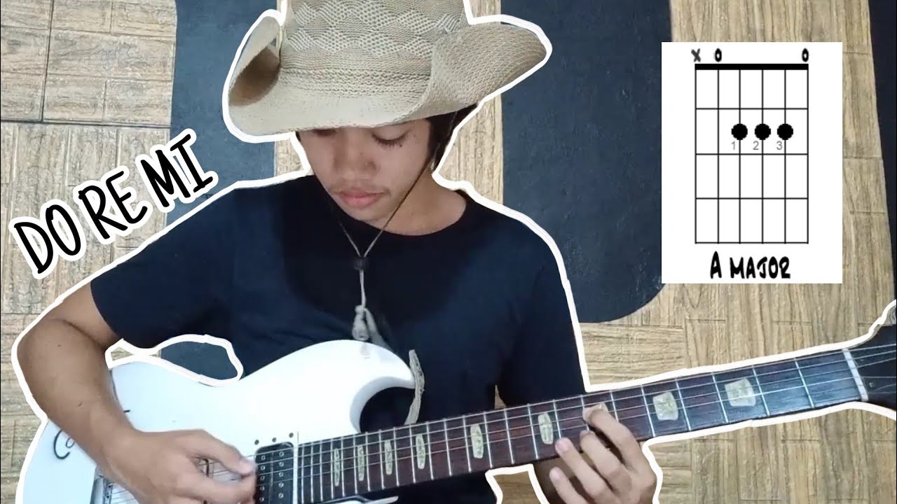 DOREMI throughout Fretboard tutorial - A Major Scale - for semi BEGINNERS