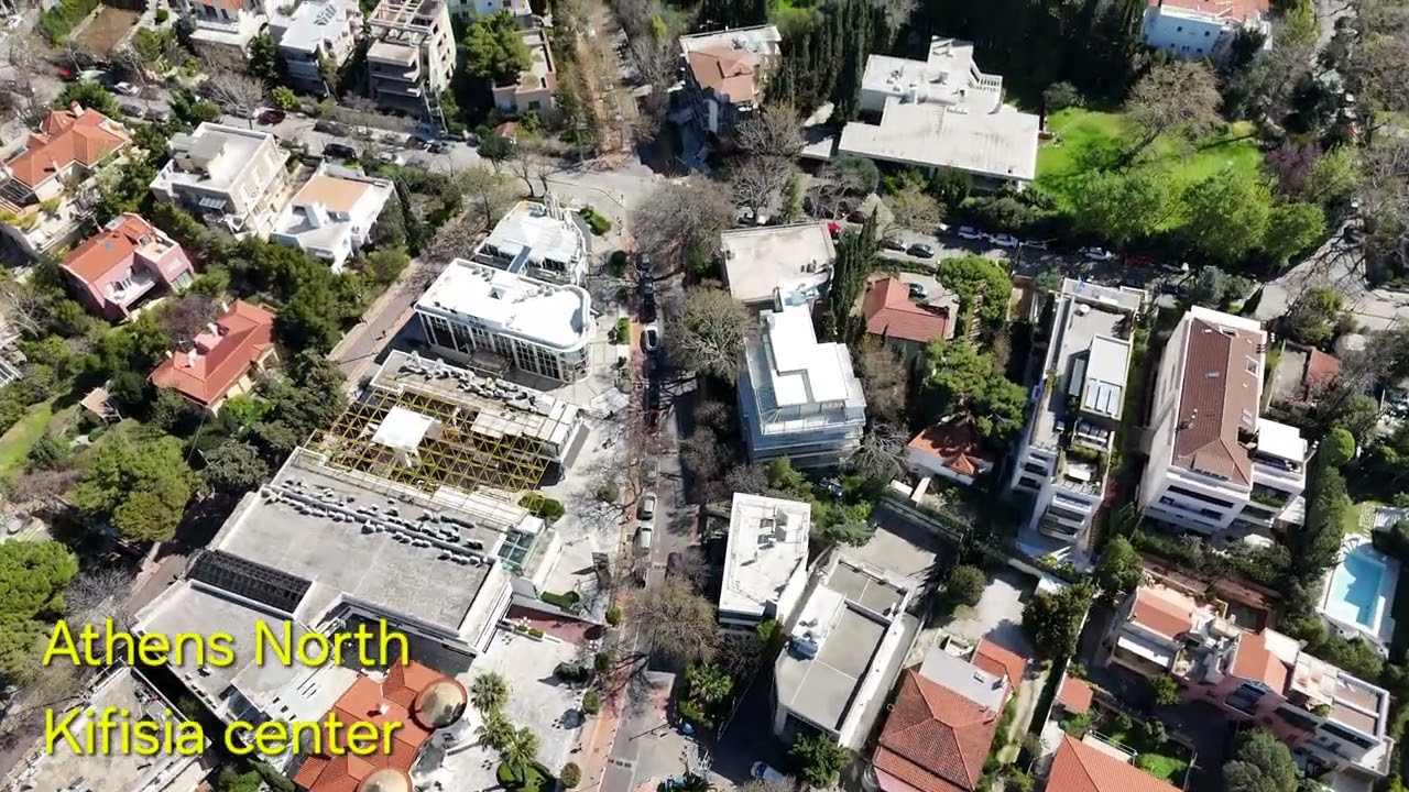 Kifisia &ndash; The Elegance of Athens from Above | Aerial 4K Footage