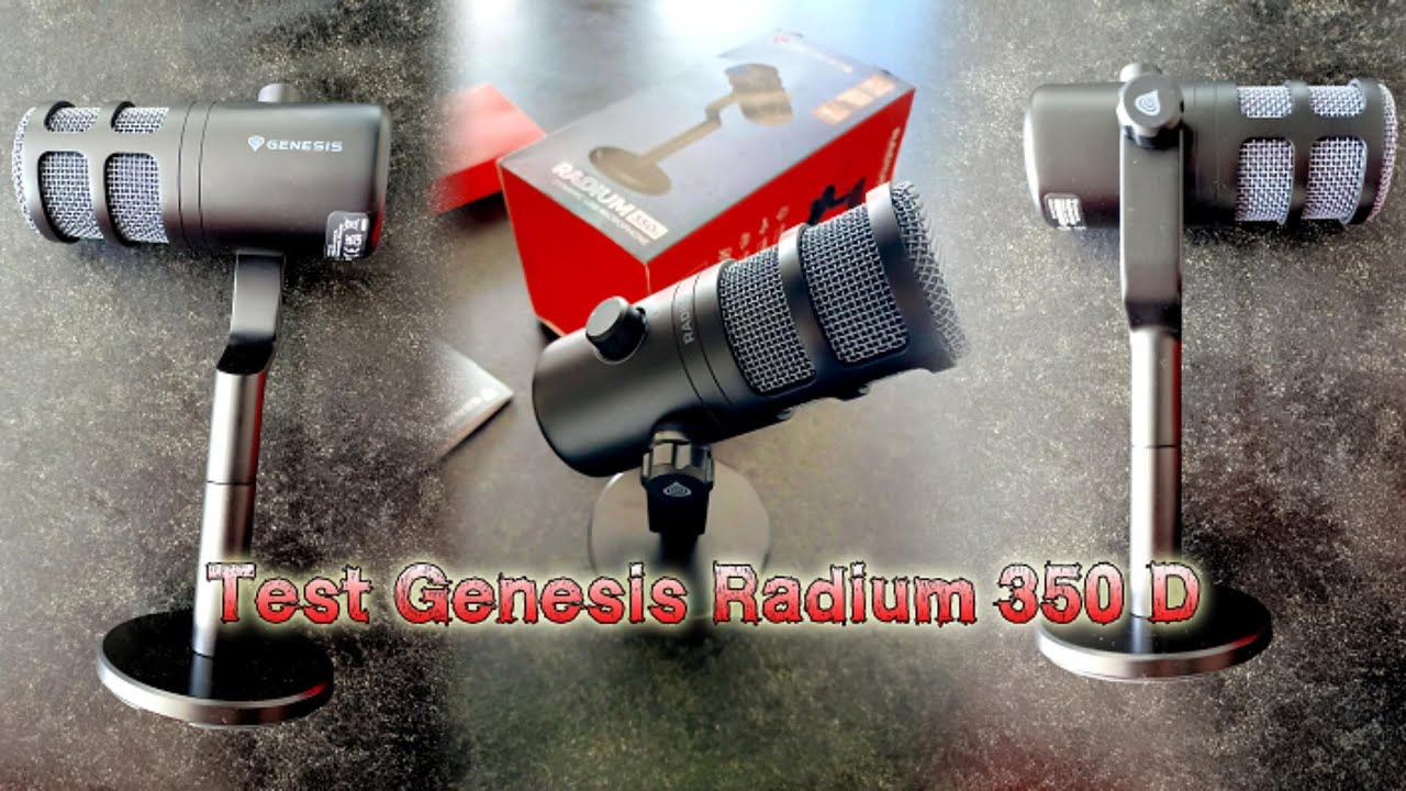 Test Genesis Radium 350 D &mdash; budżetowego i dobrego mikrofonu dynamicznego