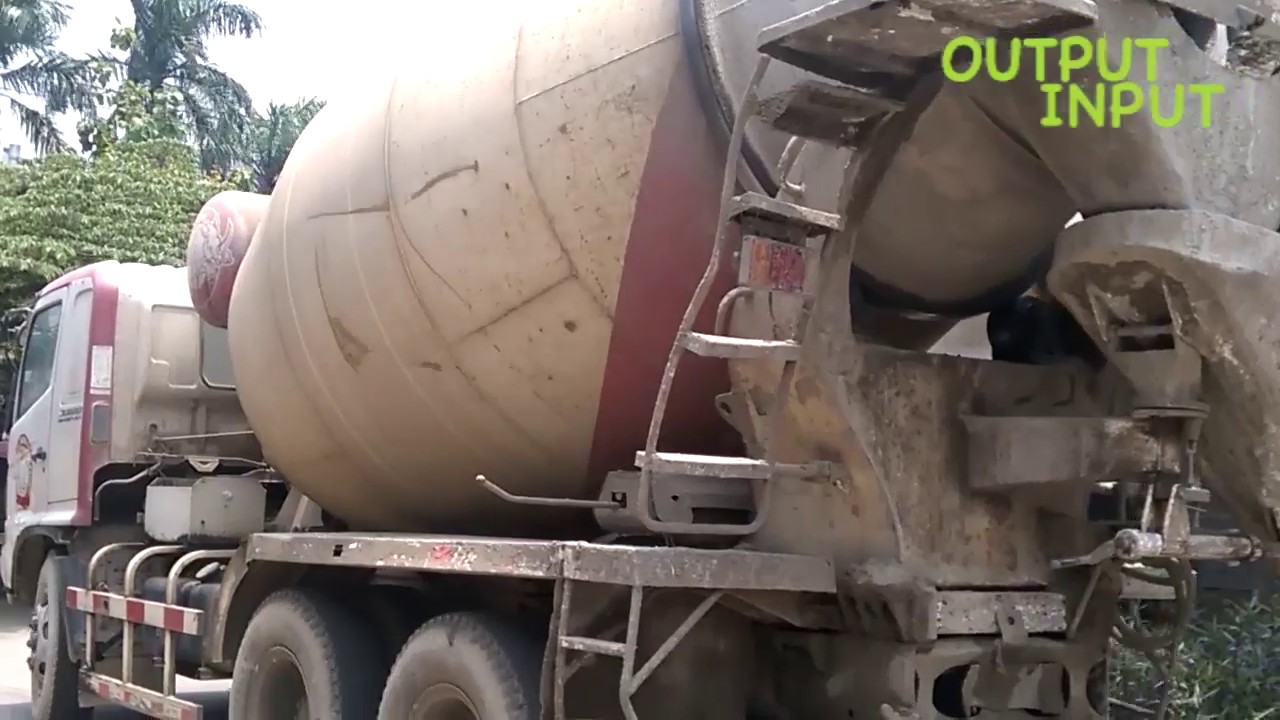 Mixer Trucks Working [ Truk Molen ngecor ]
