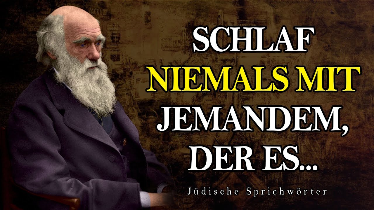 Jüdische Sprichwörter, die durch ihre Weisheit bestechen.