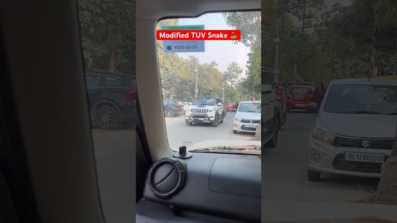 Modified TUV 🔥 #tuv300 #modifiedcars #mahindratuv300 #shorts #youtubeshorts #carlover #mahindra