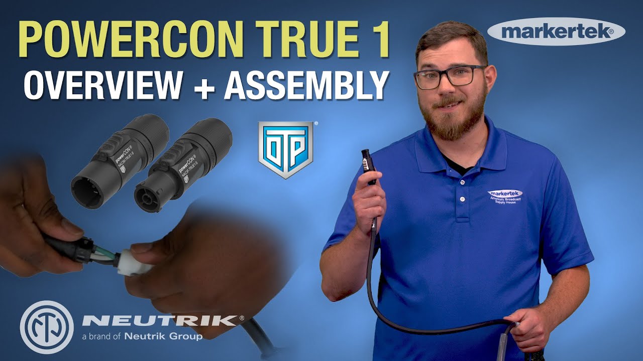 powerCON True1 Connector: Overview & Assembly