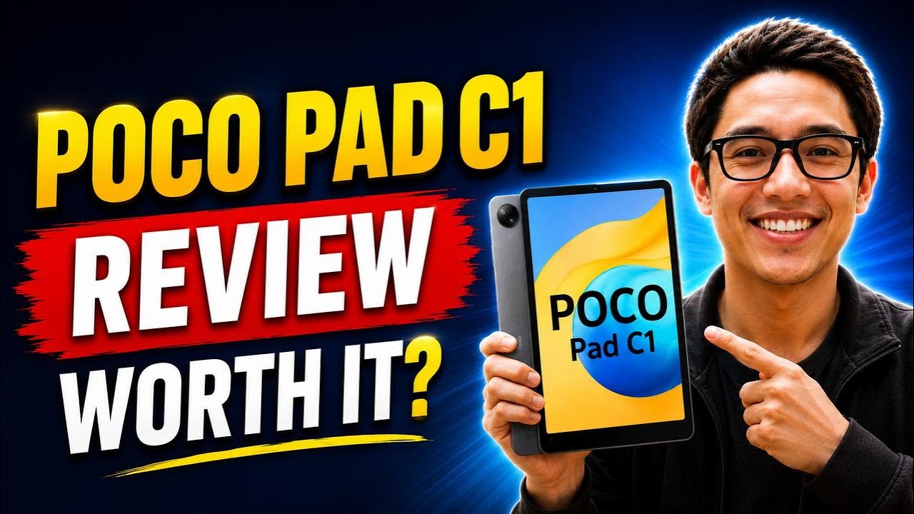 Обзор POCO Pad C1 &mdash; стоит ли брать? Потрясающая производительность и батарея