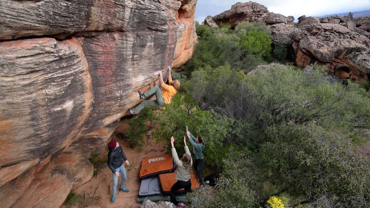 The Good Seed, 7b+. Rocklands