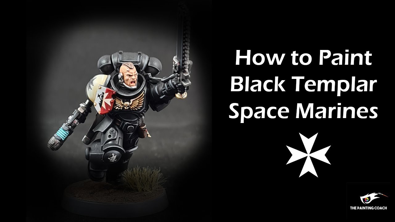 How to Paint Black Templars Space Marines