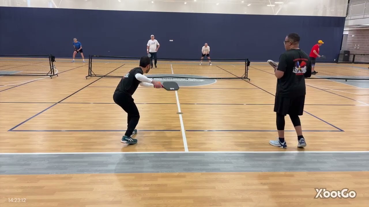 Team pressure men’s doubles Luis and Dave