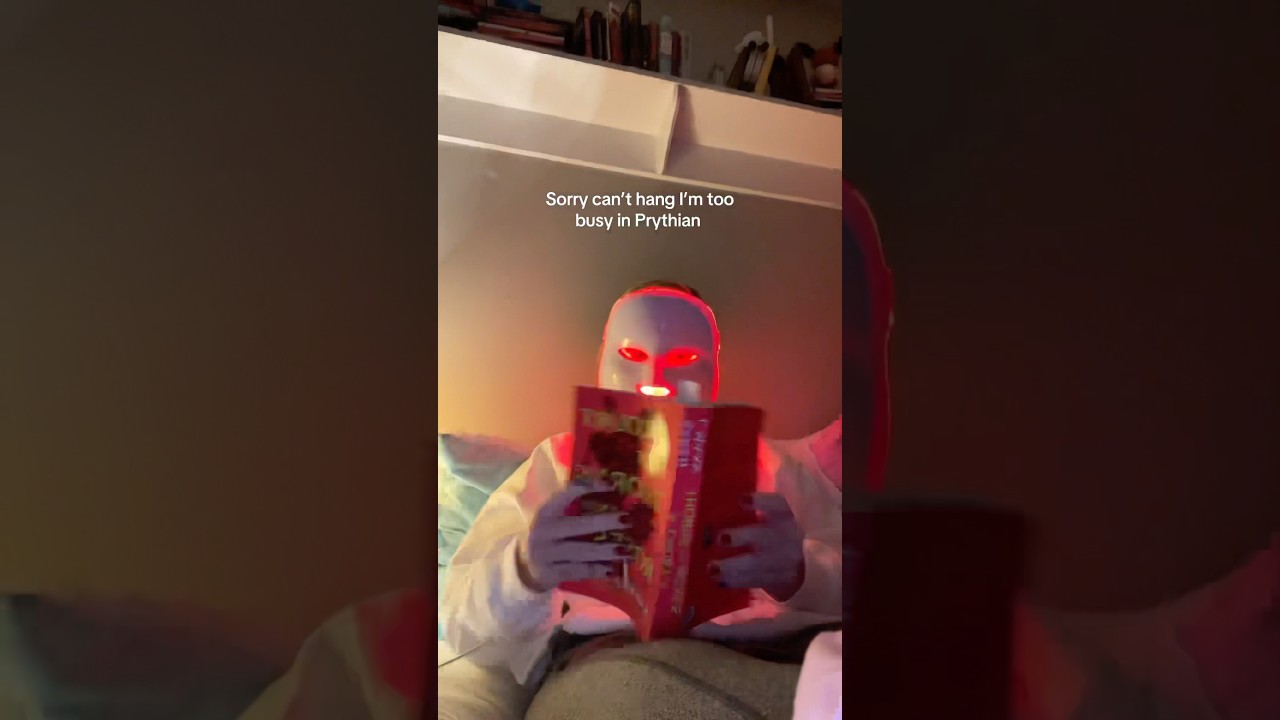 I&rsquo;m busy chatting with Tamlin! #acotar #sarahjmaas #booktube #book #reading #booktok #read