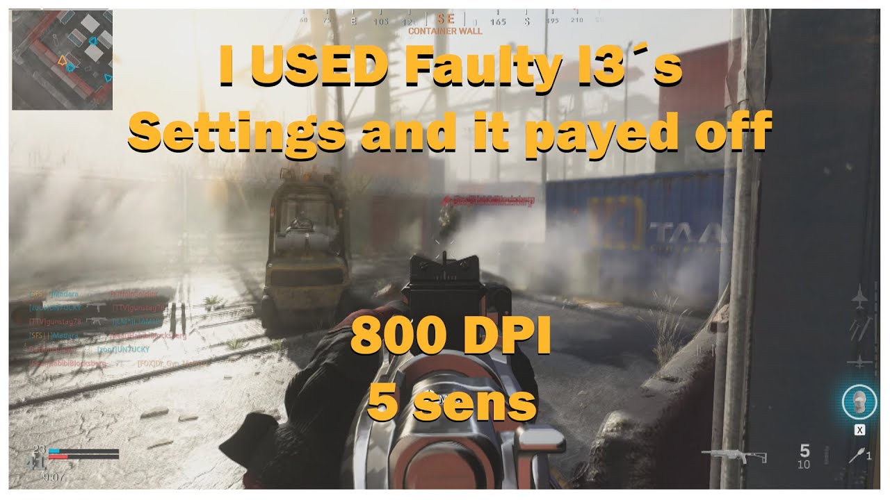 I USED Faulty l3&acute;s SETTINGS AND THIS HAPPENED