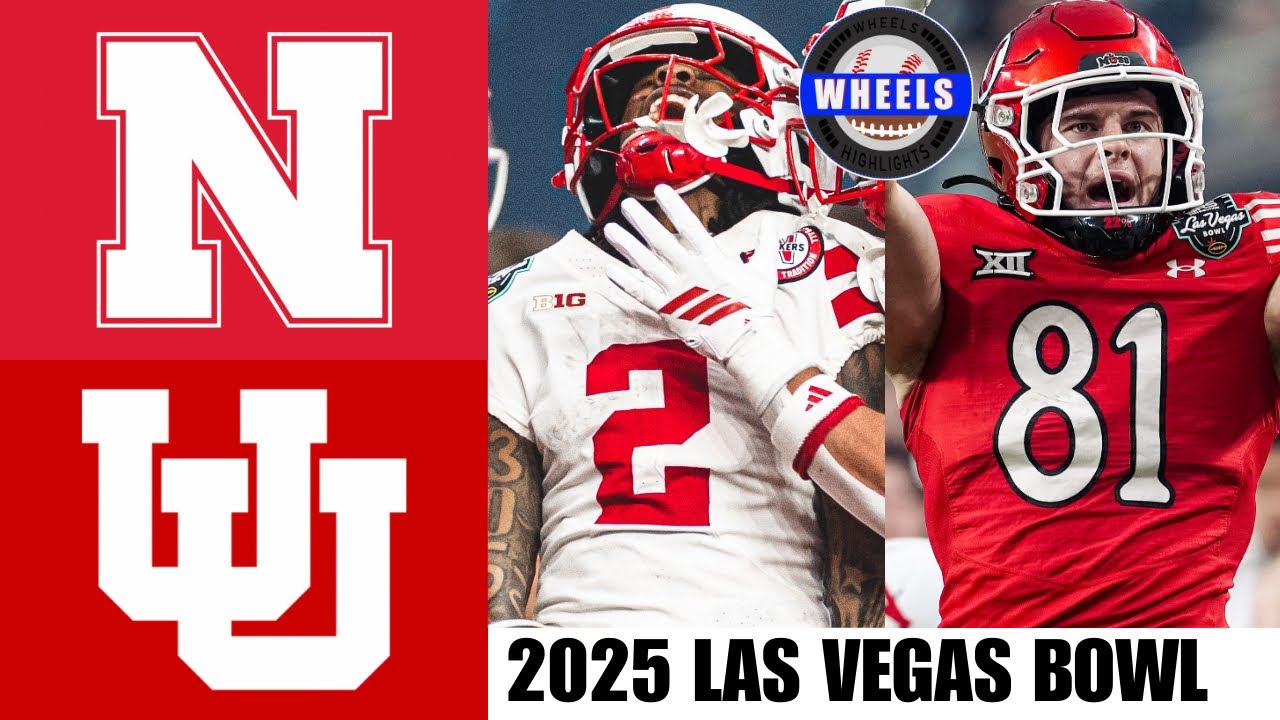 Nebraska vs #15 Utah Highlights | Las Vegas Bowl | 2025 College Football Highlights