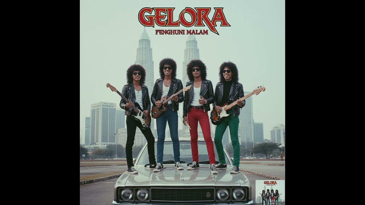 Gelora - Penghuni Malam ( Rock Kapak 80an )