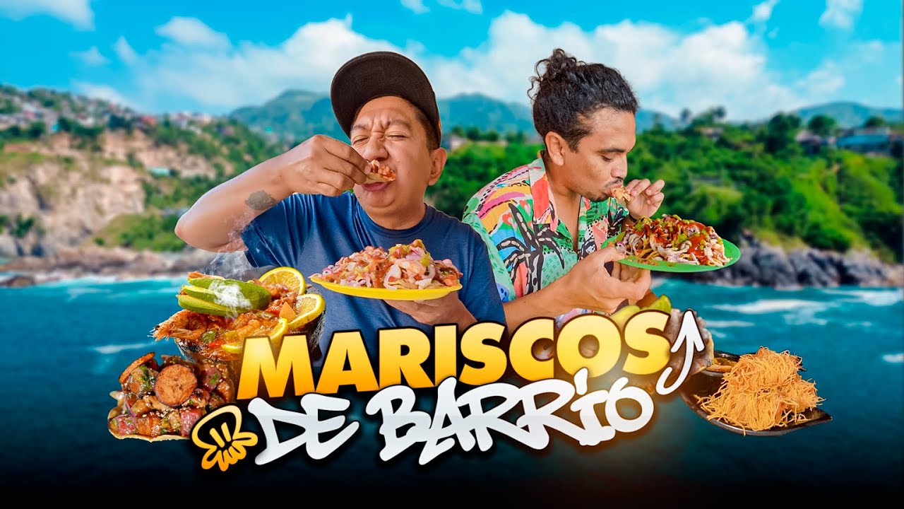 ¡Delicias ACAPULQUEÑAS! Mariscos de barrio en el puerto más bello de MÉXICO.