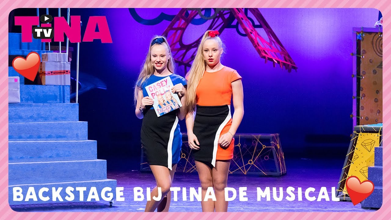 Met MYLÈNE en ROSANNE achter de schermen bij TINA DE MUSICAL | TinaTV